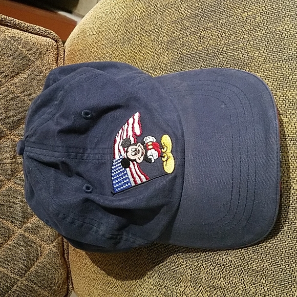 Disney Other - Vintage Walt Disney World American Dream Mickey Mouse Baseball Cap Hat Y2K